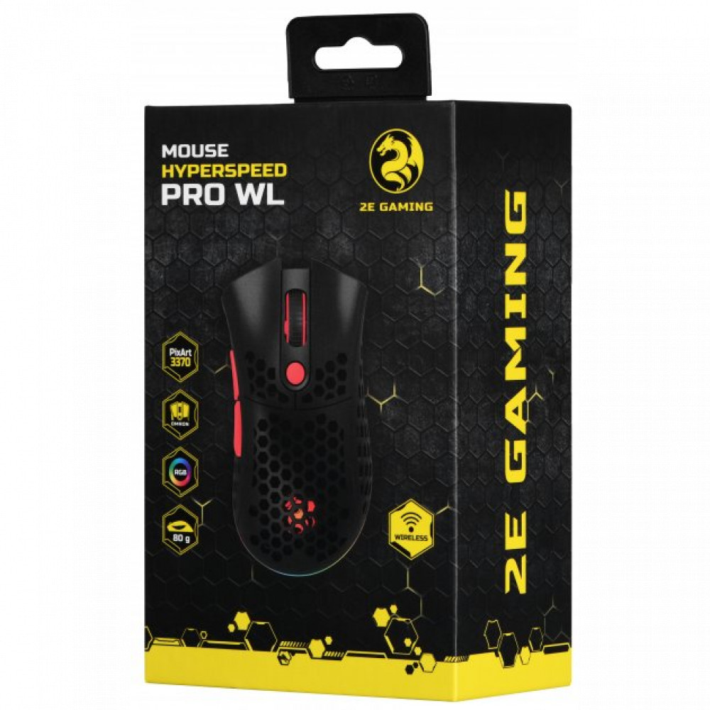 Мышь 2E GAMING HyperSpeed Pro WL 2E-MGHSPR-WL-BK Игровые, Беспроводная - миниатюра 10