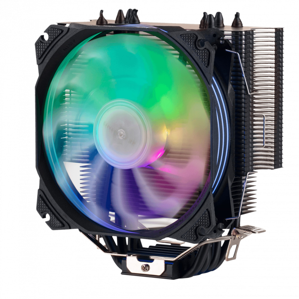 Система охлаждения 2E GAMING AIR COOL 2E-AC120D4-ARGB Для процессора - миниатюра 7