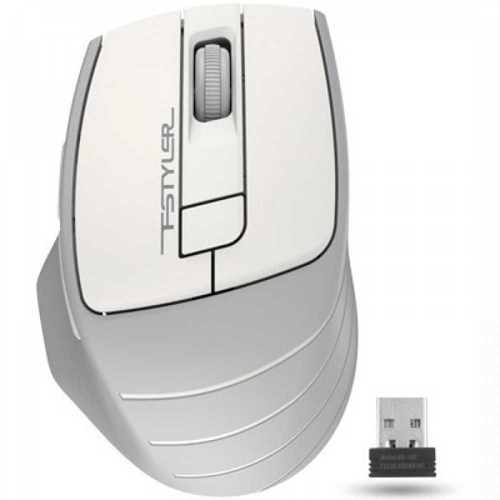 Мышь A4Tech Fstyler FG30S FG30S WHITE Бюджетные, Беспроводная - миниатюра 6