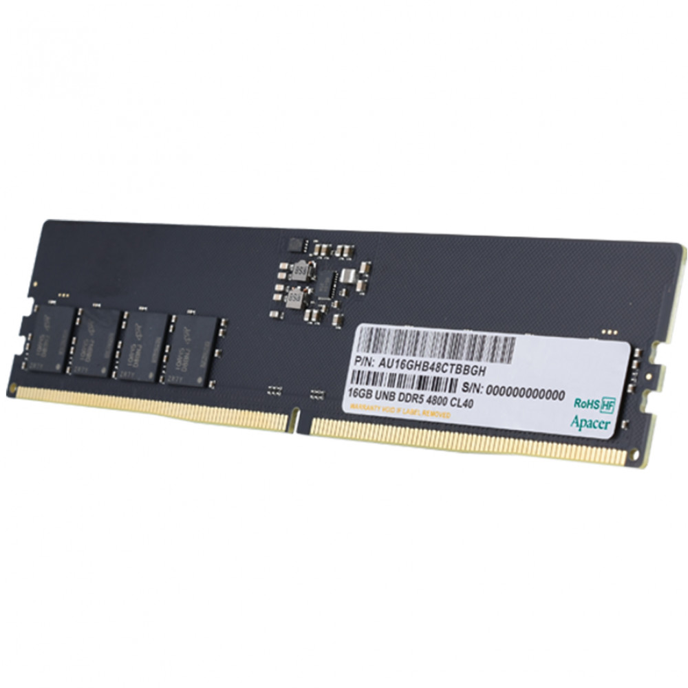 ОЗУ Apacer 16GB FL.16G2A.PTH DIMM, DDR5, 16 Гб, 4800 МГц - миниатюра 6