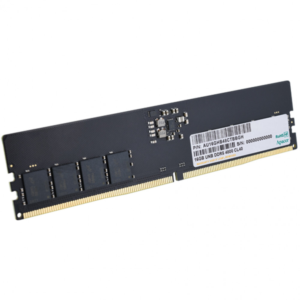 ОЗУ Apacer 16GB FL.16G2A.PTH DIMM, DDR5, 16 Гб, 4800 МГц - миниатюра 4