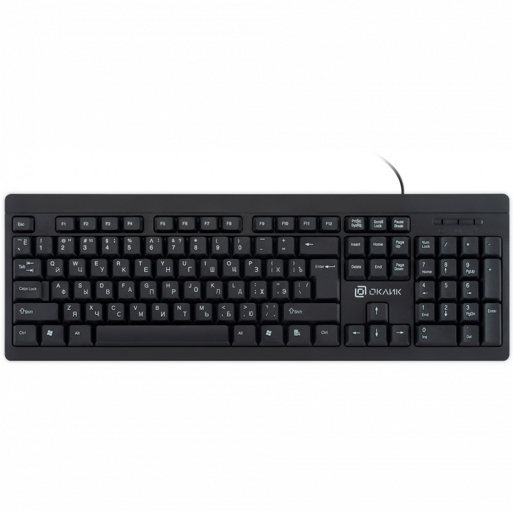 Клавиатура Oklick 95M 1788106 Проводная, USB - миниатюра 3