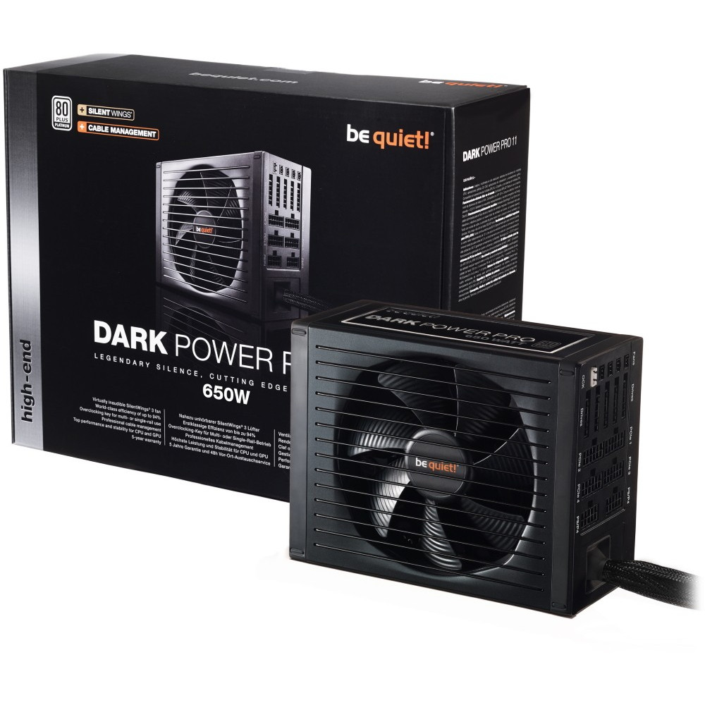 Блок питания be quiet! Dark Power Pro 11 BN250 550 Вт - миниатюра 8