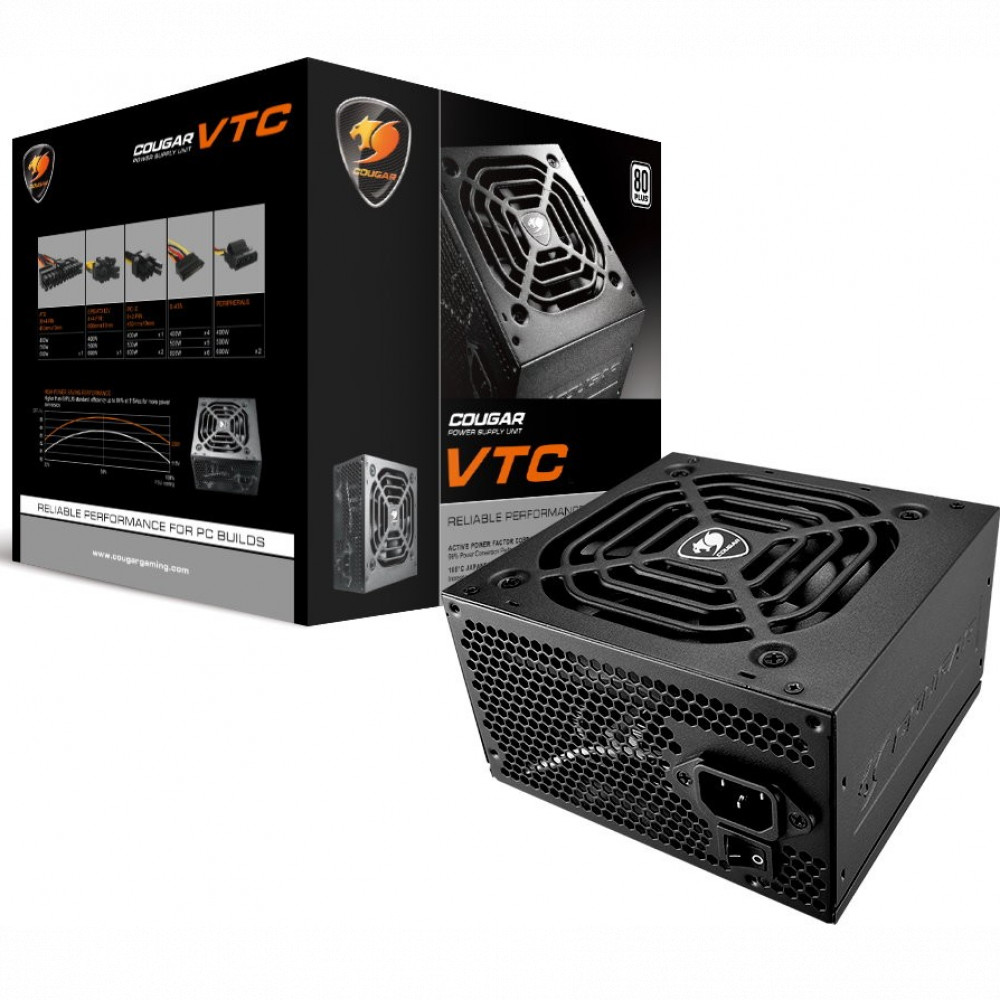 Блок питания Cougar VTC600 CGR BC-600 600 Вт - миниатюра 12