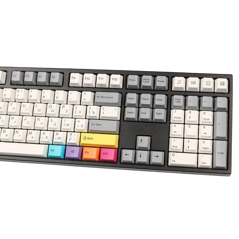 Клавиатура Varmilo CMYK, VPM108, Varmilo EC V2 Sakura, Wired, Gaming, Black, USB 306832 Проводная, USB - миниатюра 11