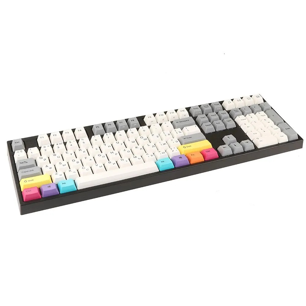 Клавиатура Varmilo CMYK, VPM108, Varmilo EC V2 Sakura, Wired, Gaming, Black, USB 306832 Проводная, USB - миниатюра 9