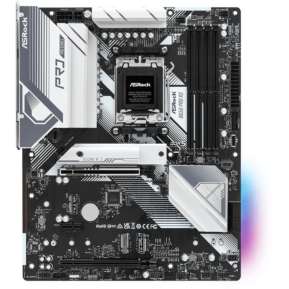 Материнская плата ASRock B650 PRO RS ATX, AMD AM5 - миниатюра 6