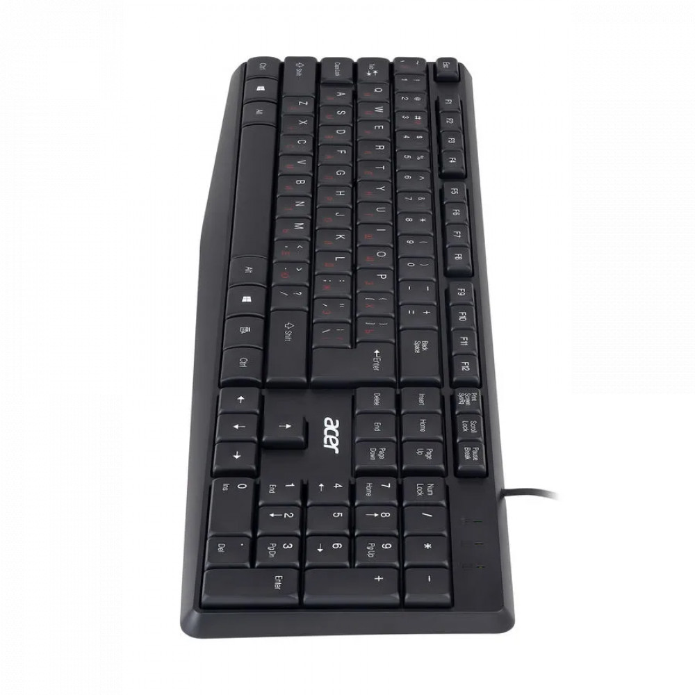 Клавиатура Acer OKW121 ZL.KBDEE.00B Проводная, USB - миниатюра 6