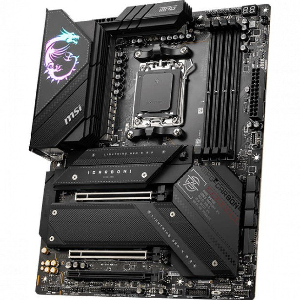 Материнская плата MSI MPG X670E CARBON WIFI ATX, AMD AM5 - миниатюра 8