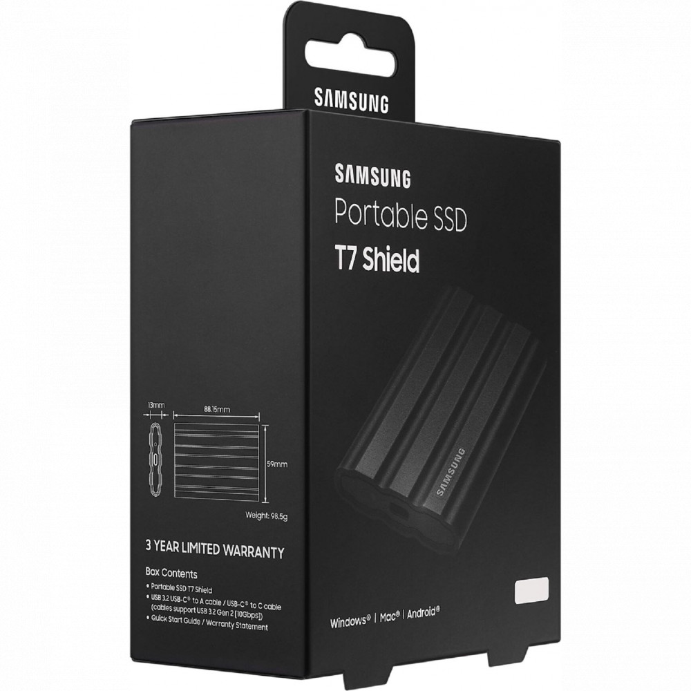 Внешние накопители Samsung T7 Shield MU-PE2T0S/WW 2 ТБ - миниатюра 7