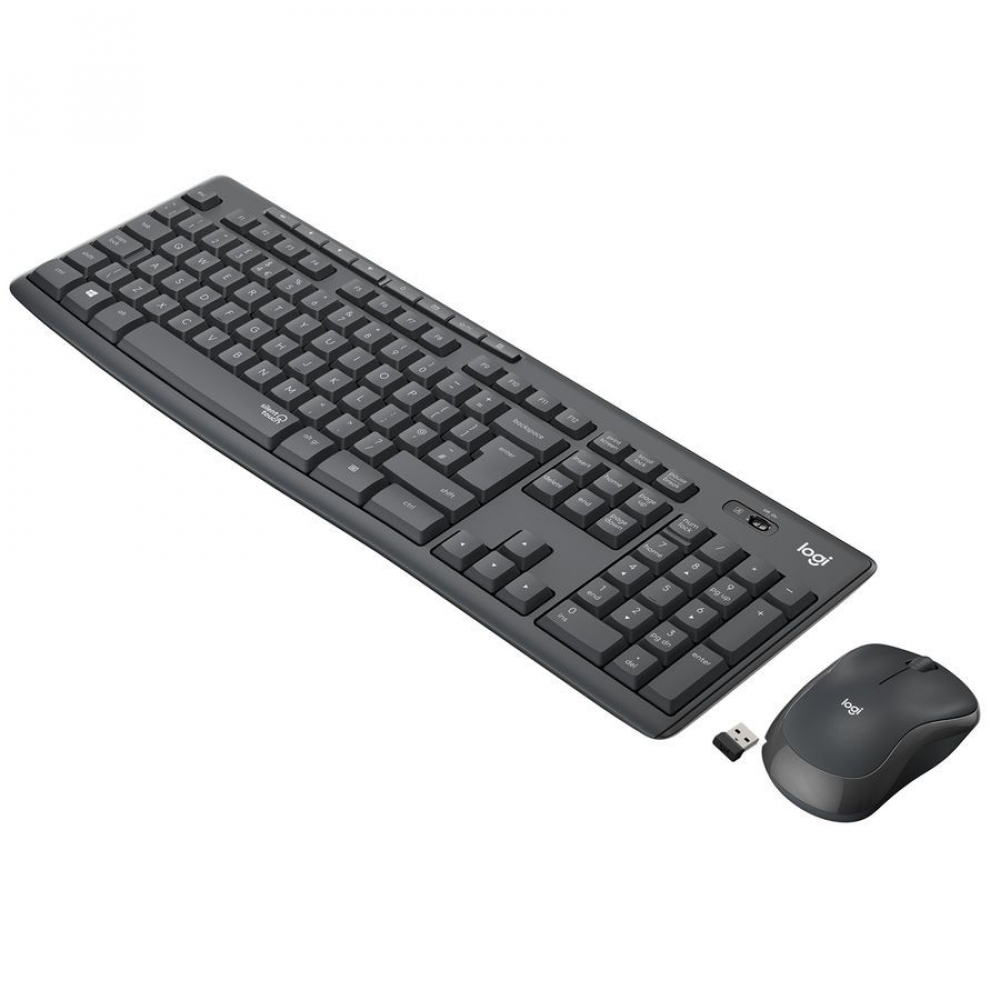 Клавиатура + мышь Logitech MK295 920-009800. - миниатюра 2