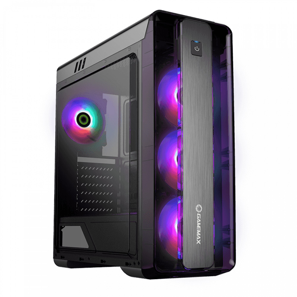 Корпус GameMax MoonLight FRGB BK 12951100016 Mid-Tower - миниатюра 7