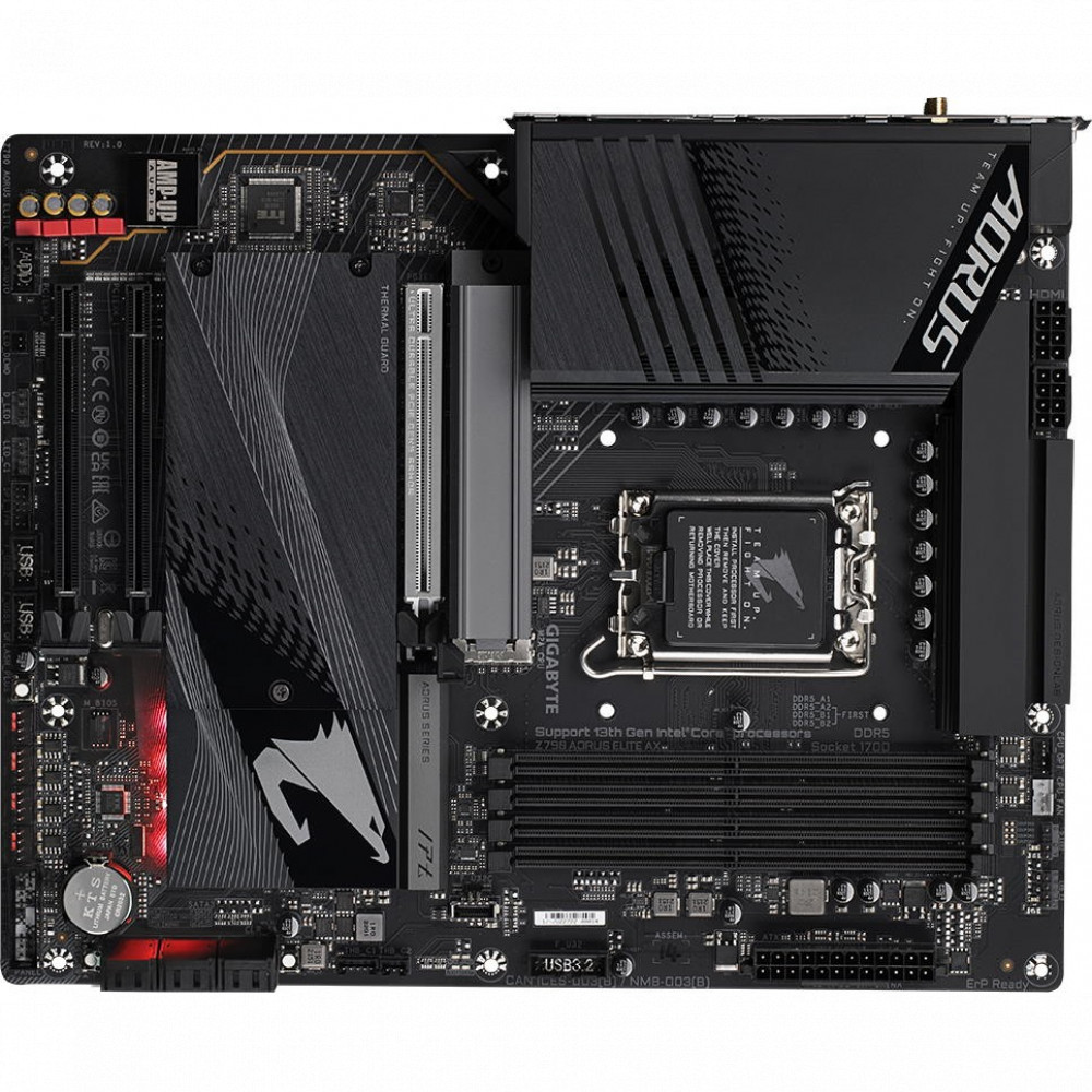 Материнская плата Gigabyte Z790 AORUS ELITE AX Z790 AORUS ELITE AX (REV1.0) ATX, LGA 1700 - миниатюра 10
