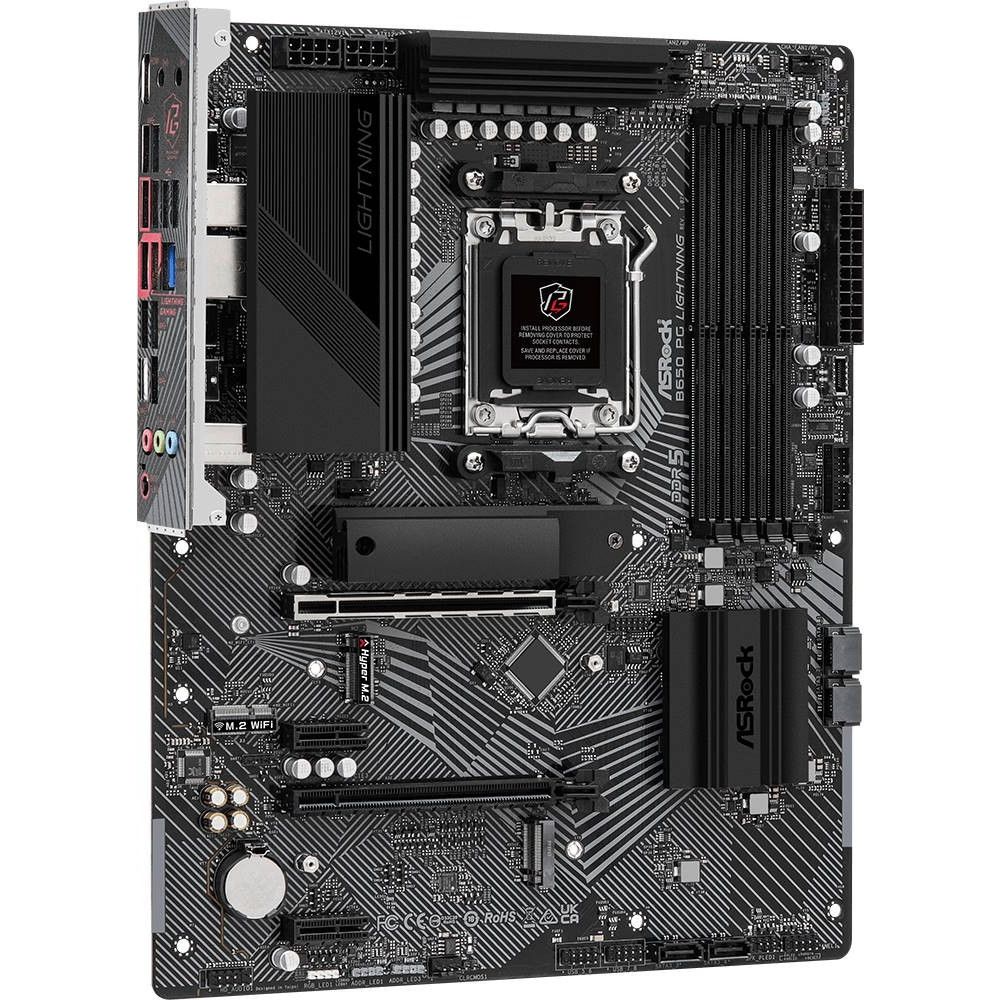 Материнская плата ASRock B650 PG Lightning ATX, AMD AM5 - миниатюра 6