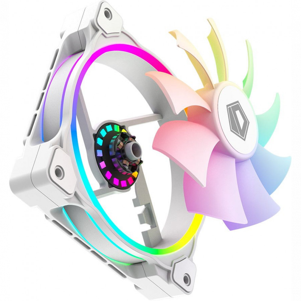 Система охлаждения ID-Cooling ID-FAN-ZF-12025-ARGB-TRIO-SNOW Для системного блока - миниатюра 8