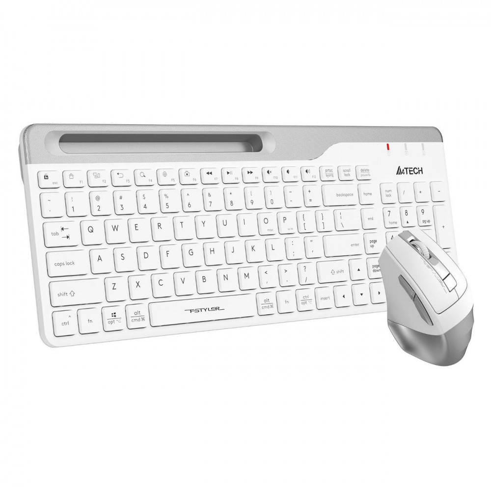 Клавиатура + мышь A4Tech FB2535C ICY WHITE - миниатюра 8
