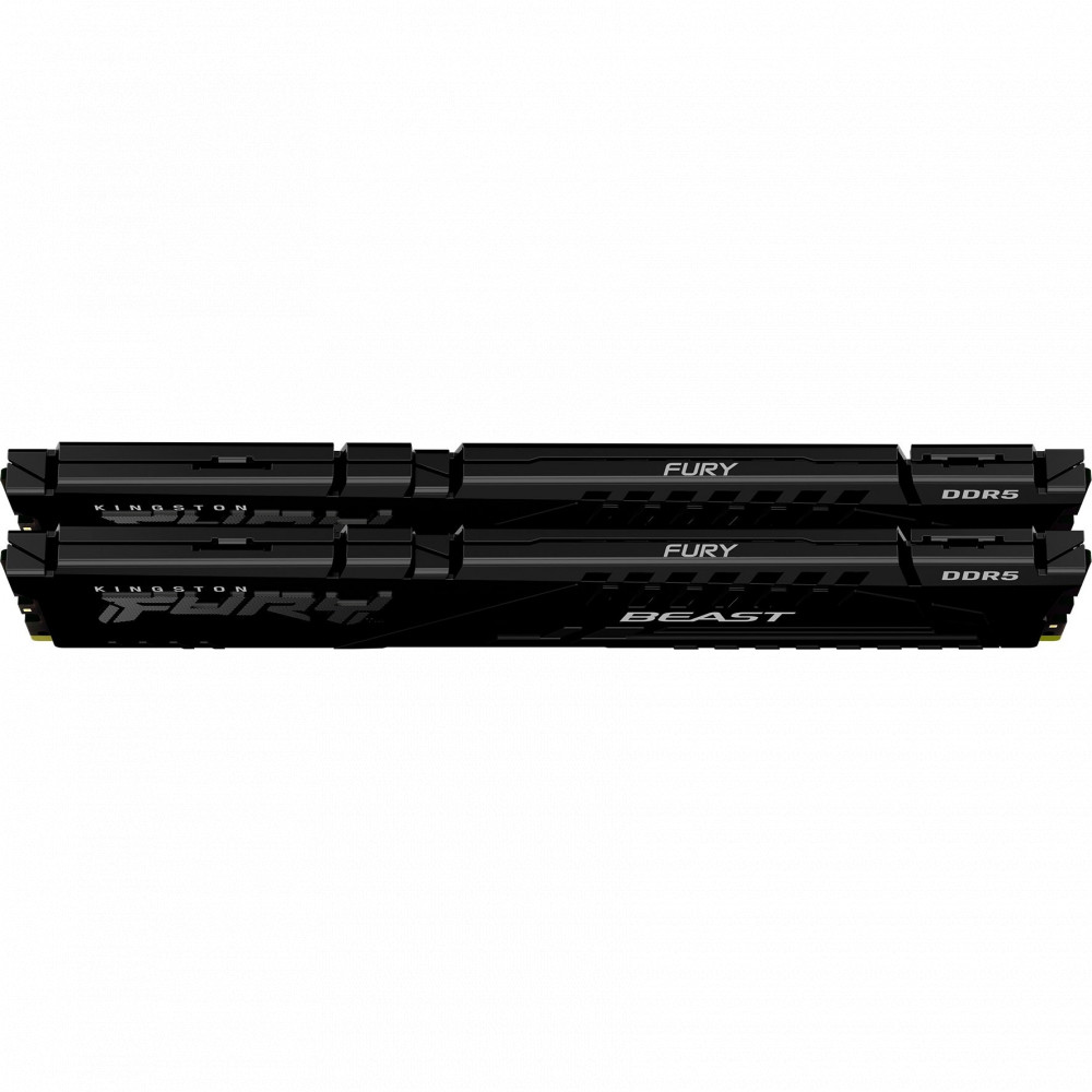 ОЗУ Kingston Fury Beast Black KF556C36BBEK2-32 DIMM, DDR5, 32 Гб (2 х 16 Гб), 5600 МГц - миниатюра 6