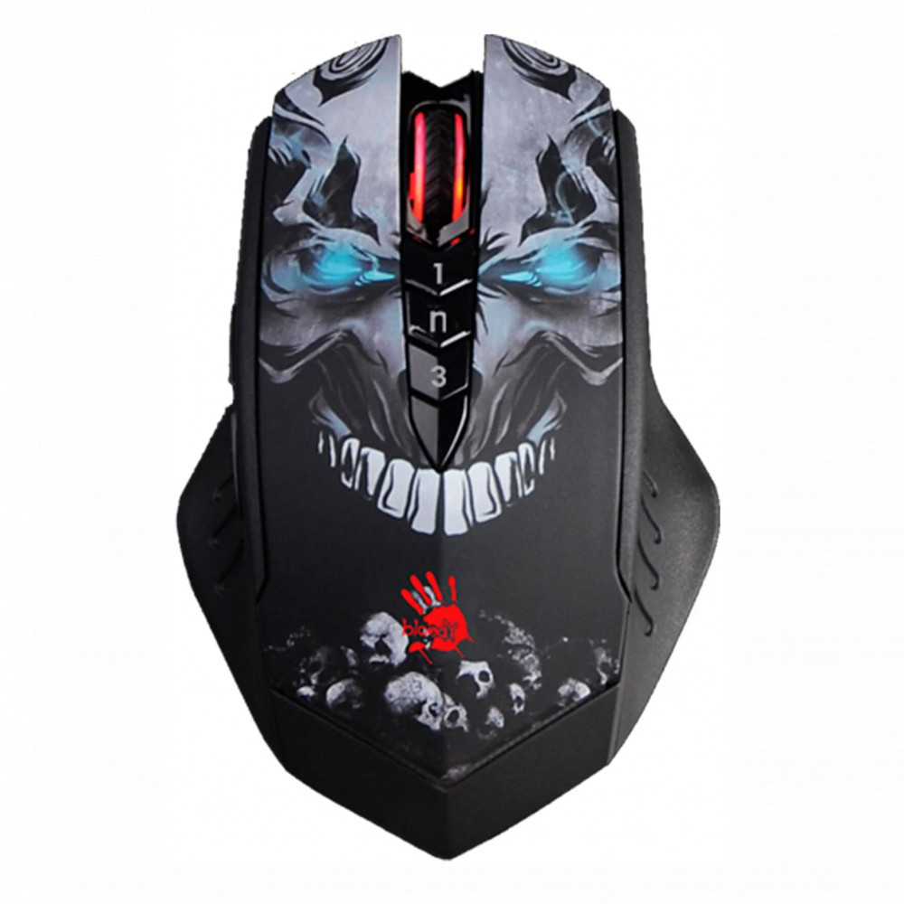 Мышь A4Tech Bloody R80 Plus Skull R80 PLUS (SKULL) Игровые, Беспроводная - миниатюра 4