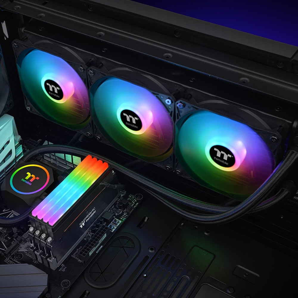Система охлаждения Thermaltake Floe RC360 CL-W290-PL12SW-A Для процессора - миниатюра 10