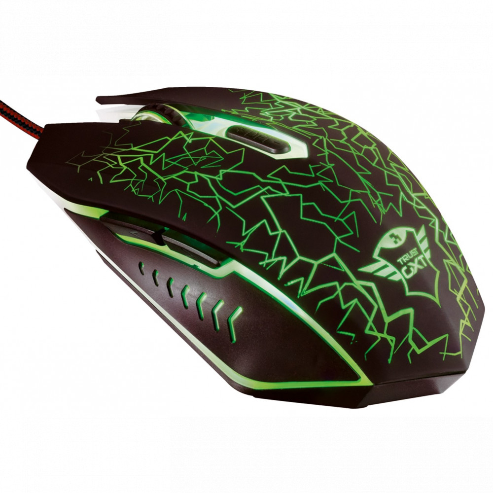 Мышь Trust GXT 105 Izza Illuminated Gaming 21683 Игровые, Проводная - миниатюра 6