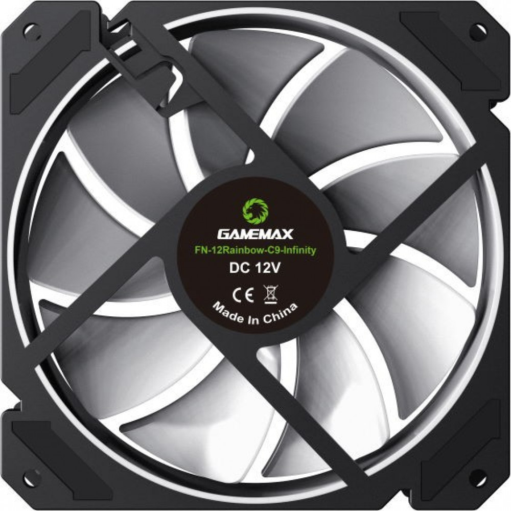 Система охлаждения GameMax FN-12RAINBOW-C9-INFINITY ARGB Для системного блока - миниатюра 8