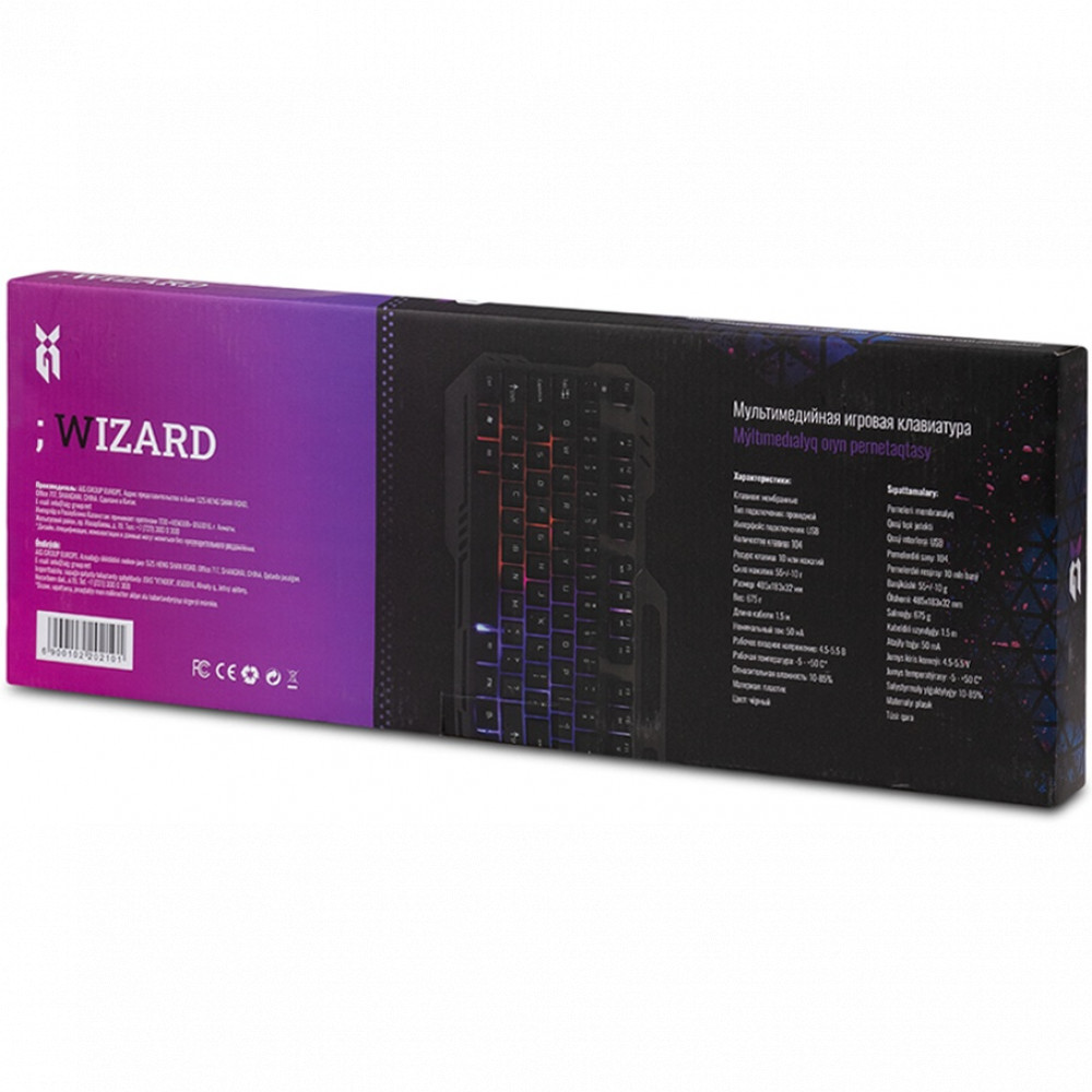Клавиатура X-Game Wizard Проводная, USB - миниатюра 6