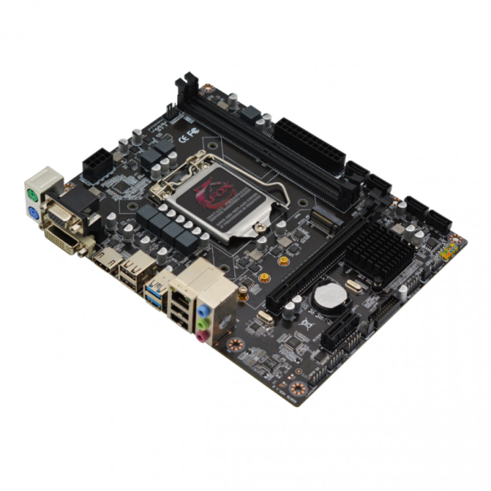 Материнская плата AFOX IH510-MA2-V2 Micro-ATX, LGA 1200 - миниатюра 5
