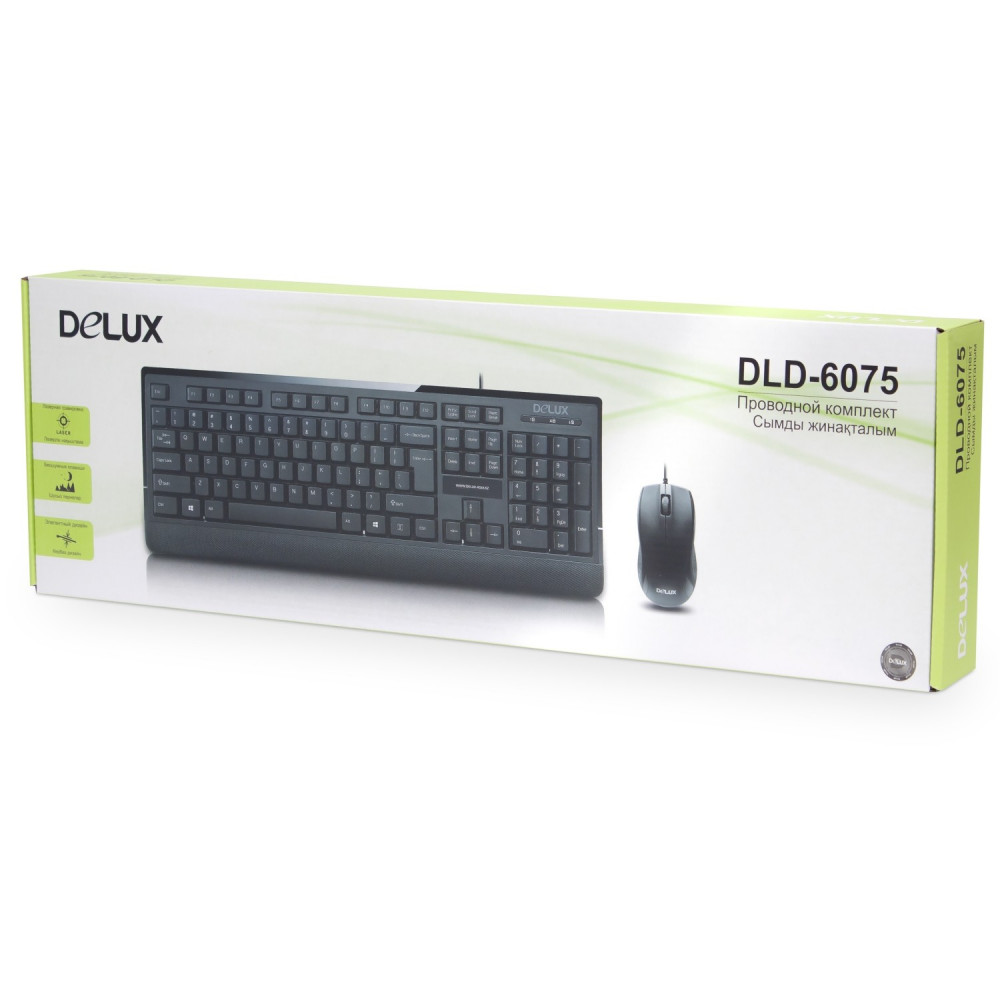 Клавиатура + мышь Delux DLD-6075 - миниатюра 6