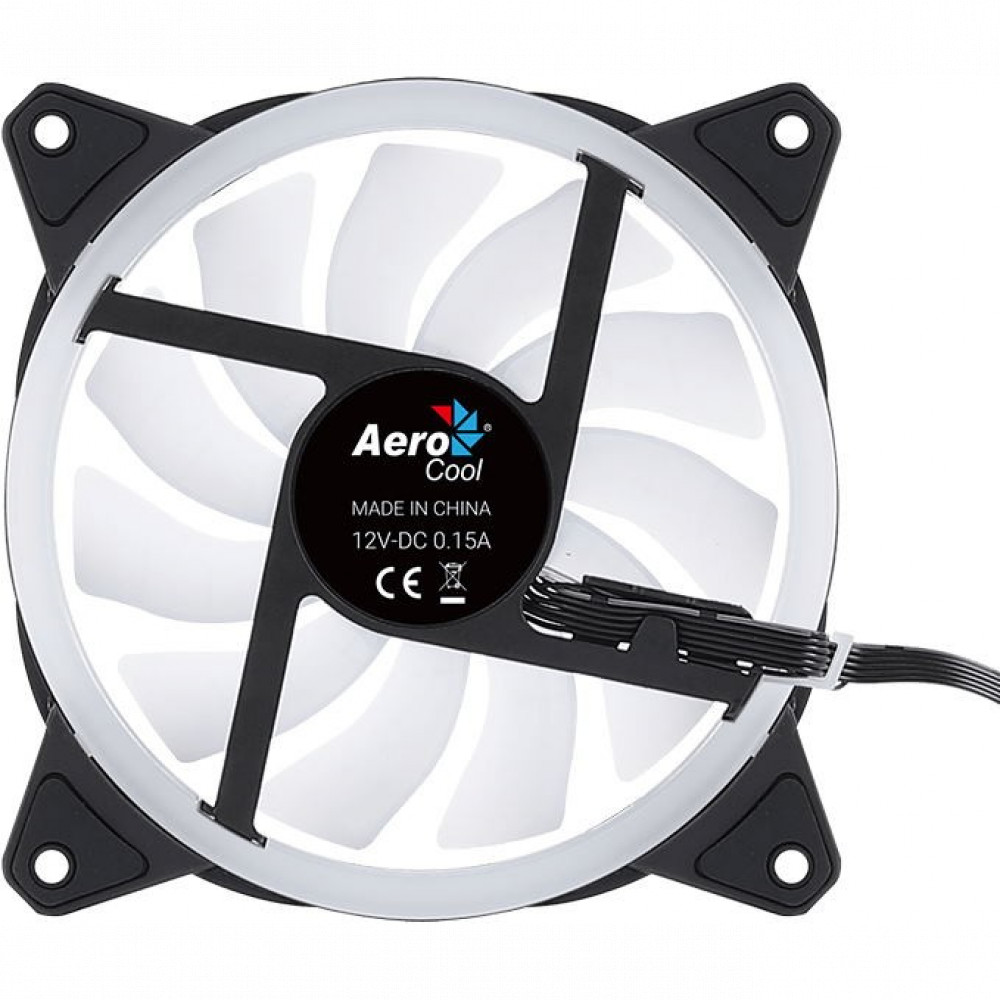 Система охлаждения Aerocool DUO 12 ARGB BLACK Для системного блока - миниатюра 7