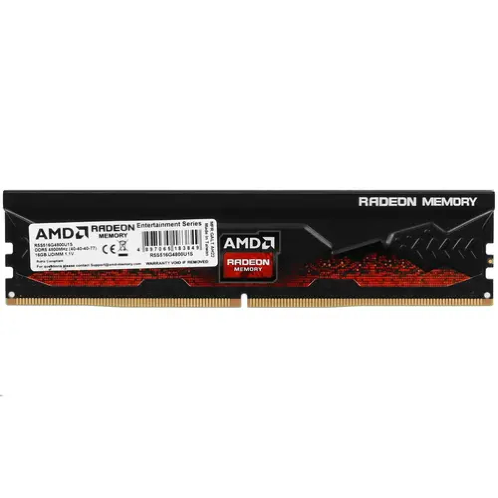 ОЗУ AMD Radeon R5 [R5S516G4800U1S] DIMM, DDR5, 16 Гб, 4800 МГц - миниатюра 5