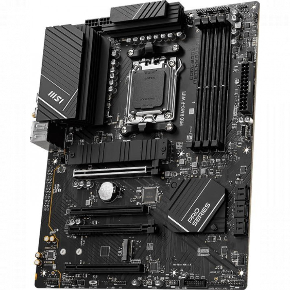 Материнская плата MSI PRO B650-P WIFI ATX, AMD AM5 - миниатюра 7