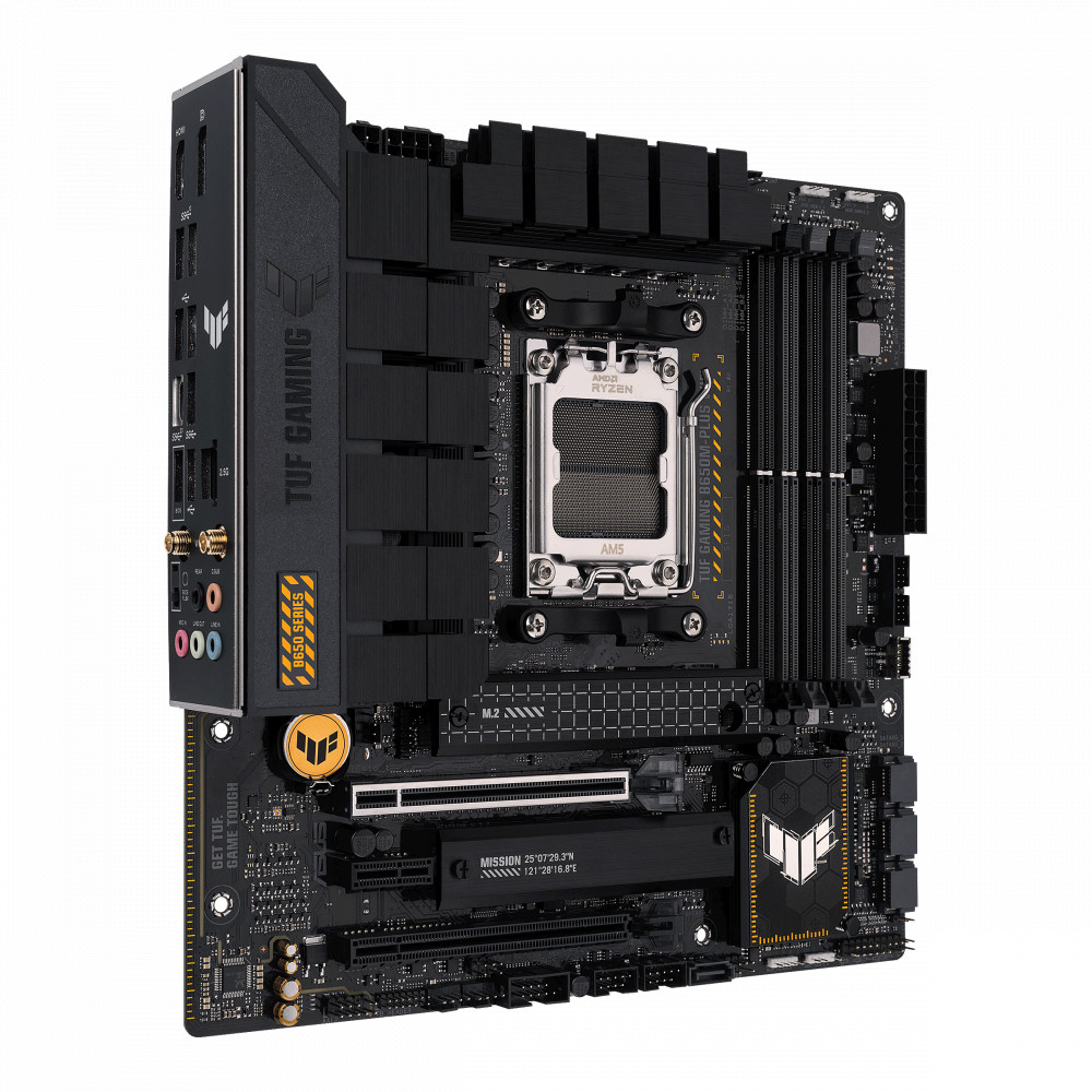 Материнская плата Asus TUF GAMING B650M-PLUS WIFI 90MB1BF0-M0EAY0 Micro-ATX, AMD AM5 - миниатюра 3