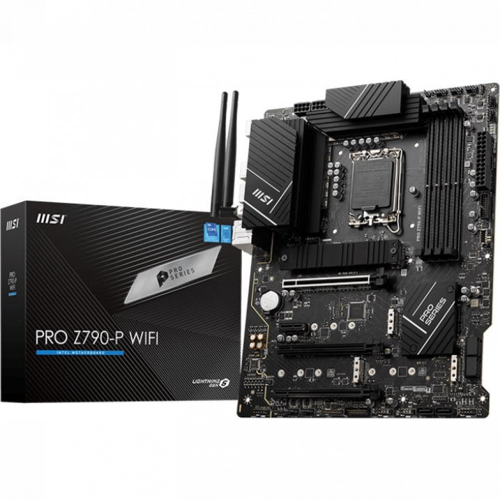 Материнская плата MSI PRO Z790-P WIFI ATX, LGA 1700 - миниатюра 10