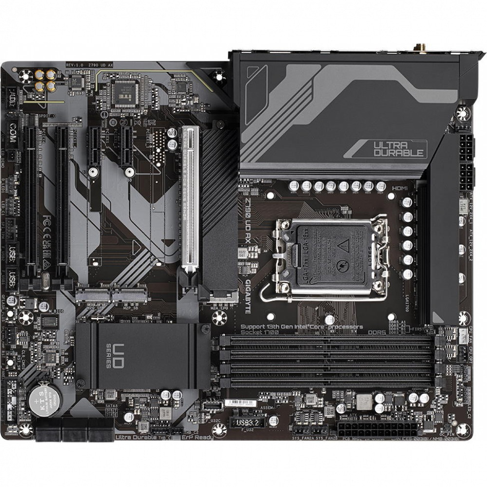 Материнская плата Gigabyte Z790 UD AX ATX, LGA 1700 - миниатюра 10