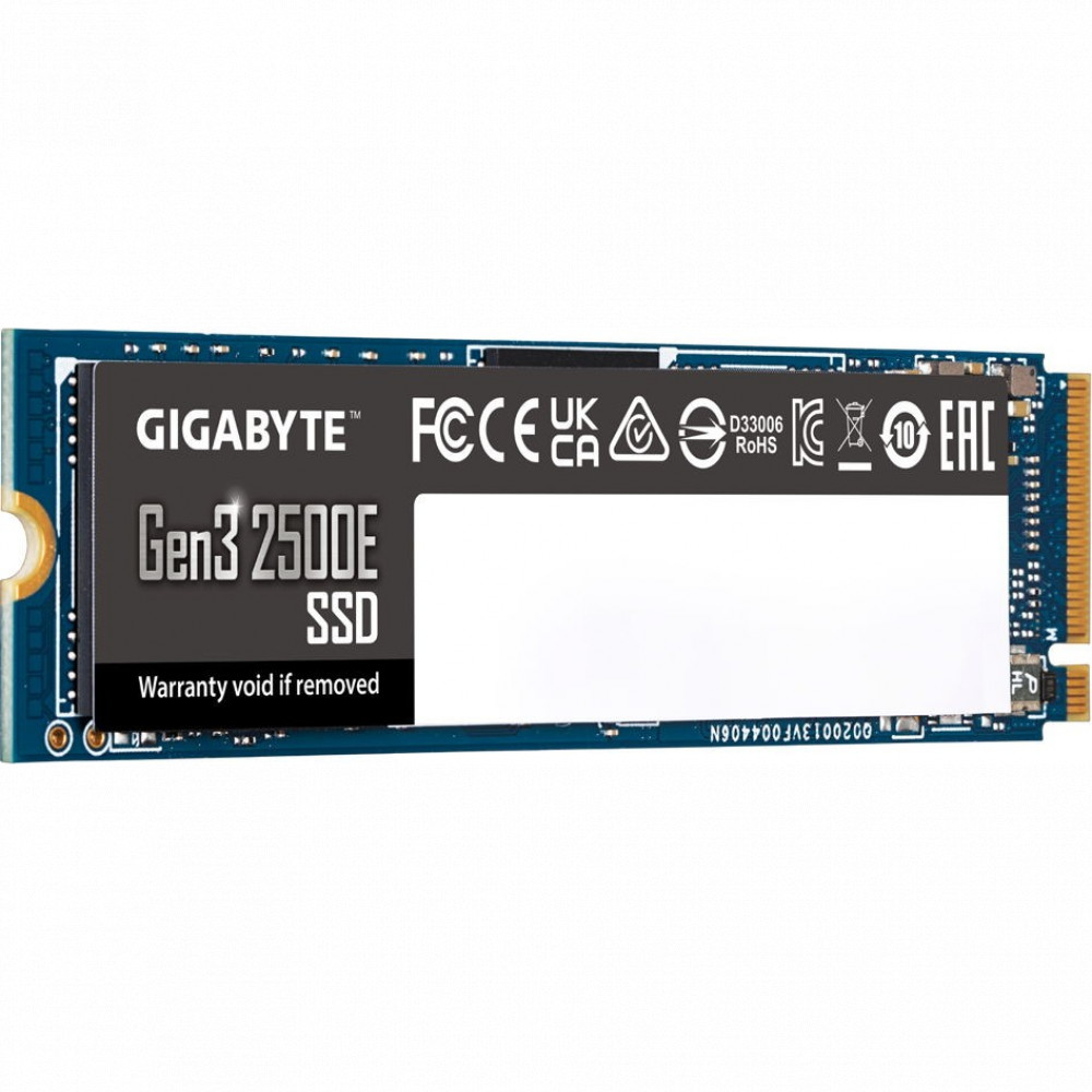Жесткий диск Gigabyte Gen3 2500E G325E500G SSD (твердотельные), 500 ГБ, M.2, PCIe - миниатюра 8