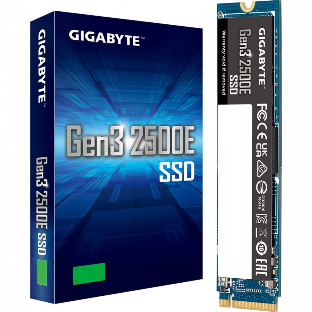 Жесткий диск Gigabyte Gen3 2500E G325E500G SSD (твердотельные), 500 ГБ, M.2, PCIe - миниатюра 12