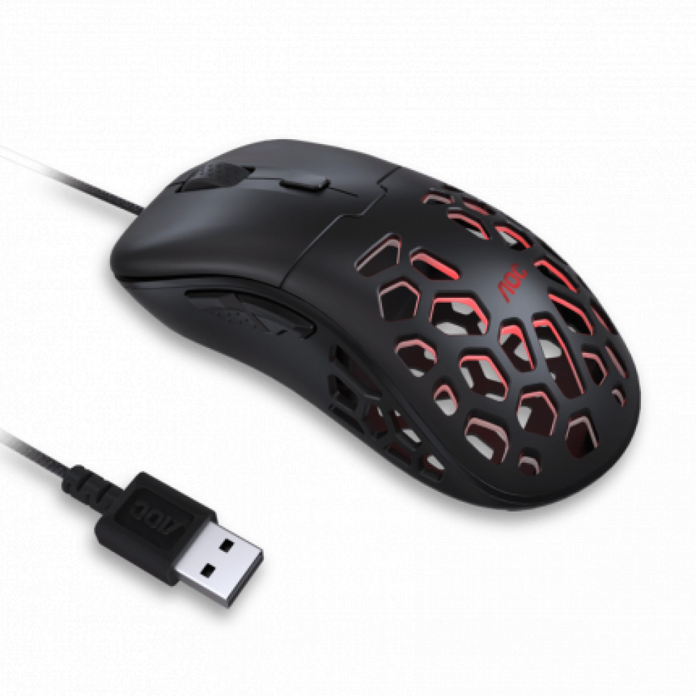 Мышь AOC GM510B Игровые, Проводная - миниатюра 5