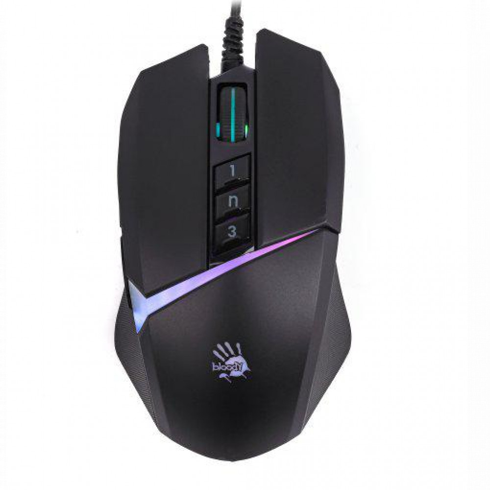 Мышь A4Tech W60 MAX/STONE BLACK ACTIVATED Игровые, Проводная - миниатюра 4