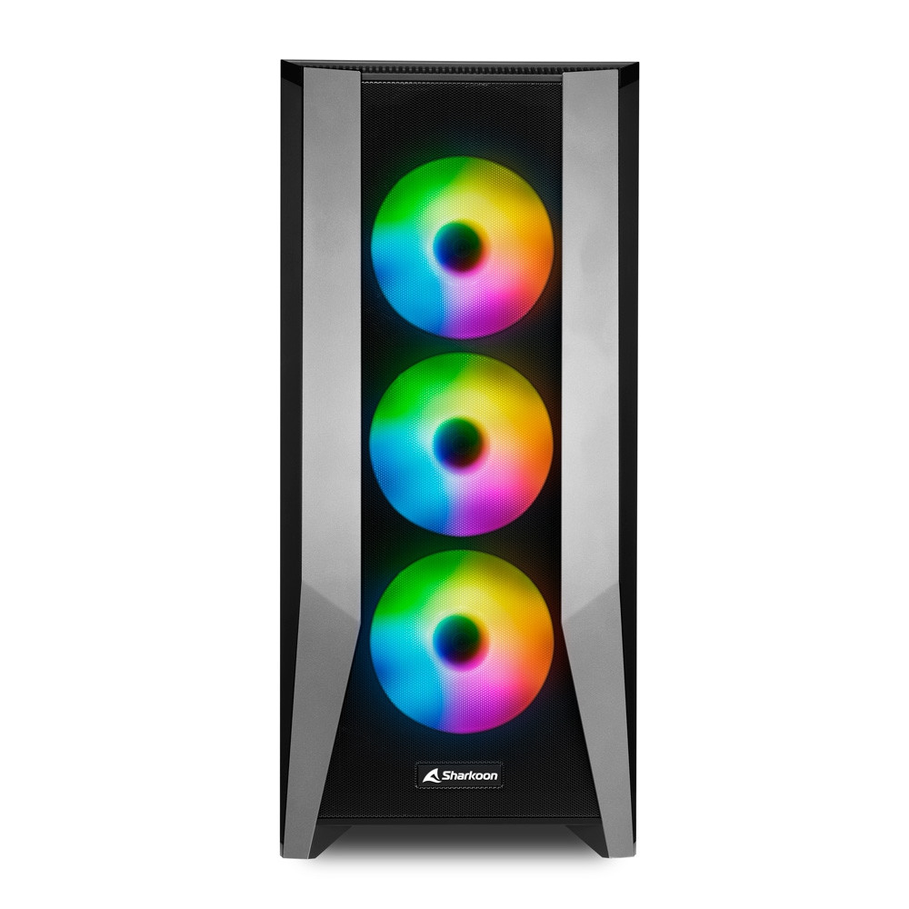 Корпус Sharkoon TG7M RGB Mid-Tower - миниатюра 7