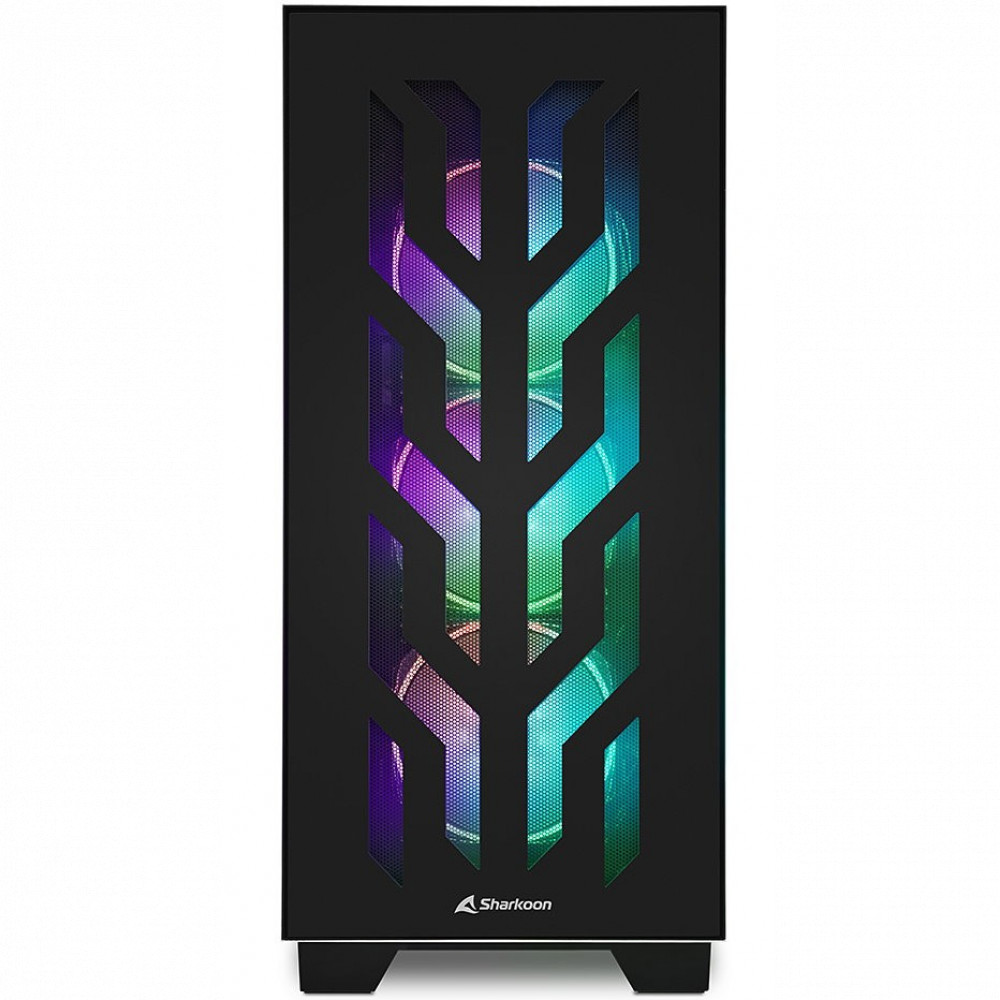 Корпус Sharkoon ELITE SHARK CA300T BLACK ELITE SHARK CA300T Bk Full-Tower - миниатюра 10