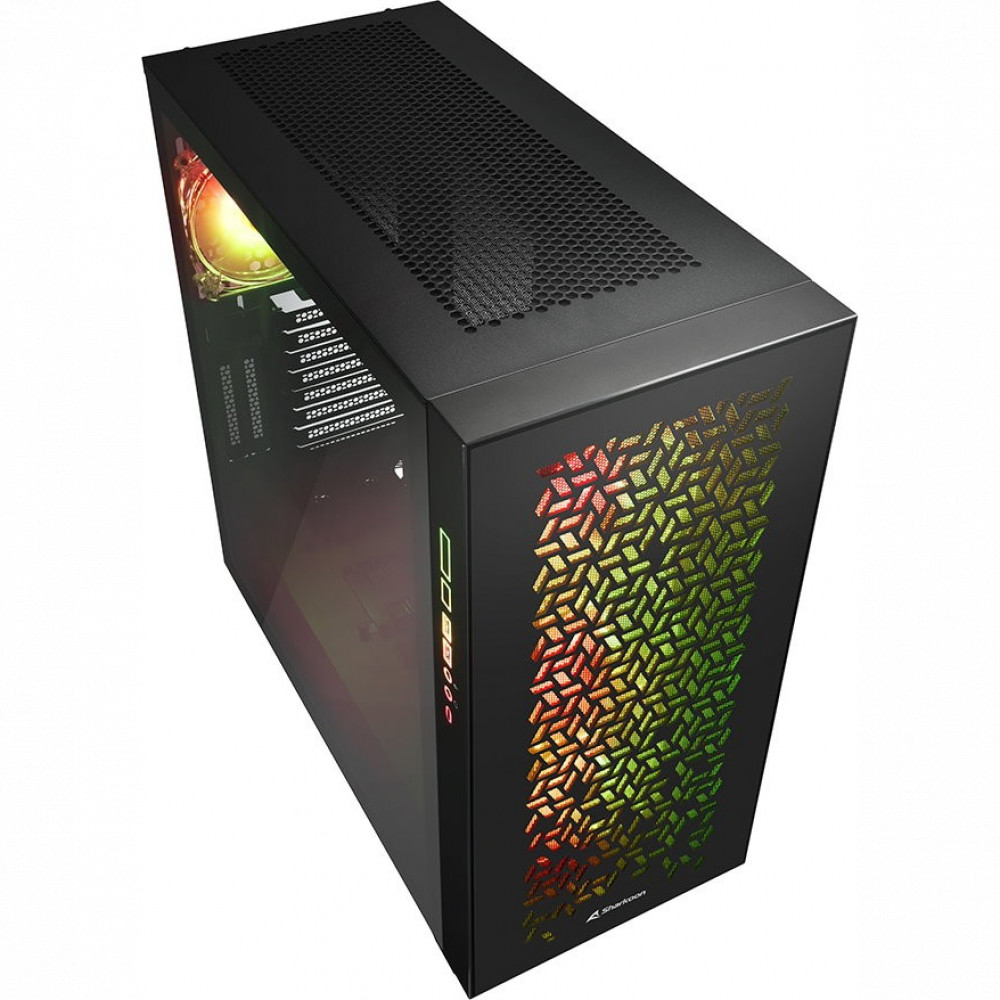 Корпус Sharkoon ELITE SHARK CA300H BLACK ELITE SHARK CA300H Bk Full-Tower - миниатюра 11