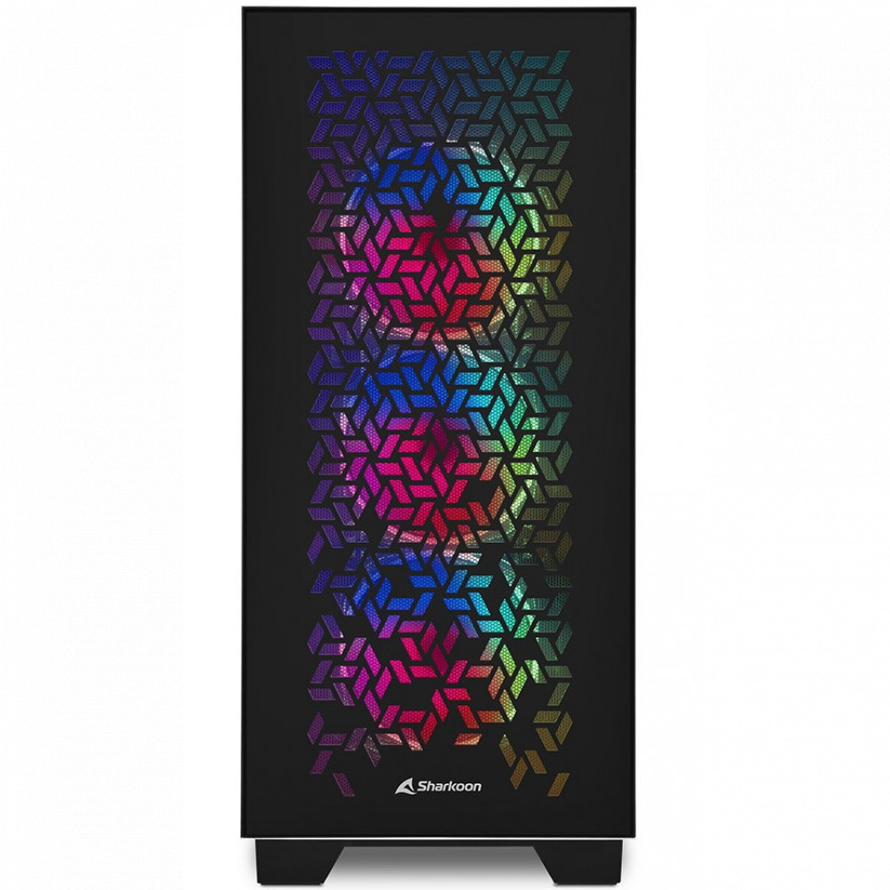 Корпус Sharkoon ELITE SHARK CA300H BLACK ELITE SHARK CA300H Bk Full-Tower - миниатюра 10