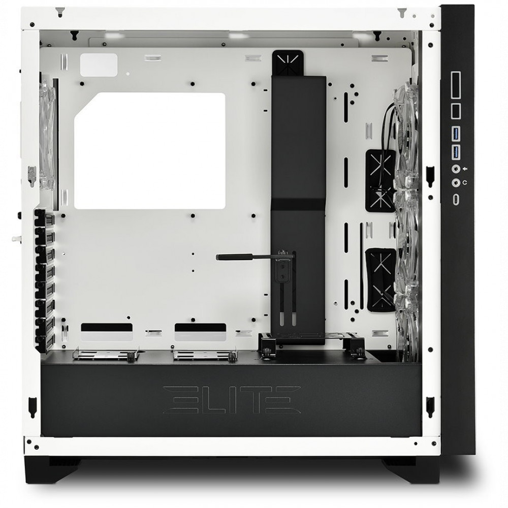 Корпус Sharkoon ELITE SHARK CA300H WHITE ELITE SHARK CA300H Wh Mid-Tower - миниатюра 10