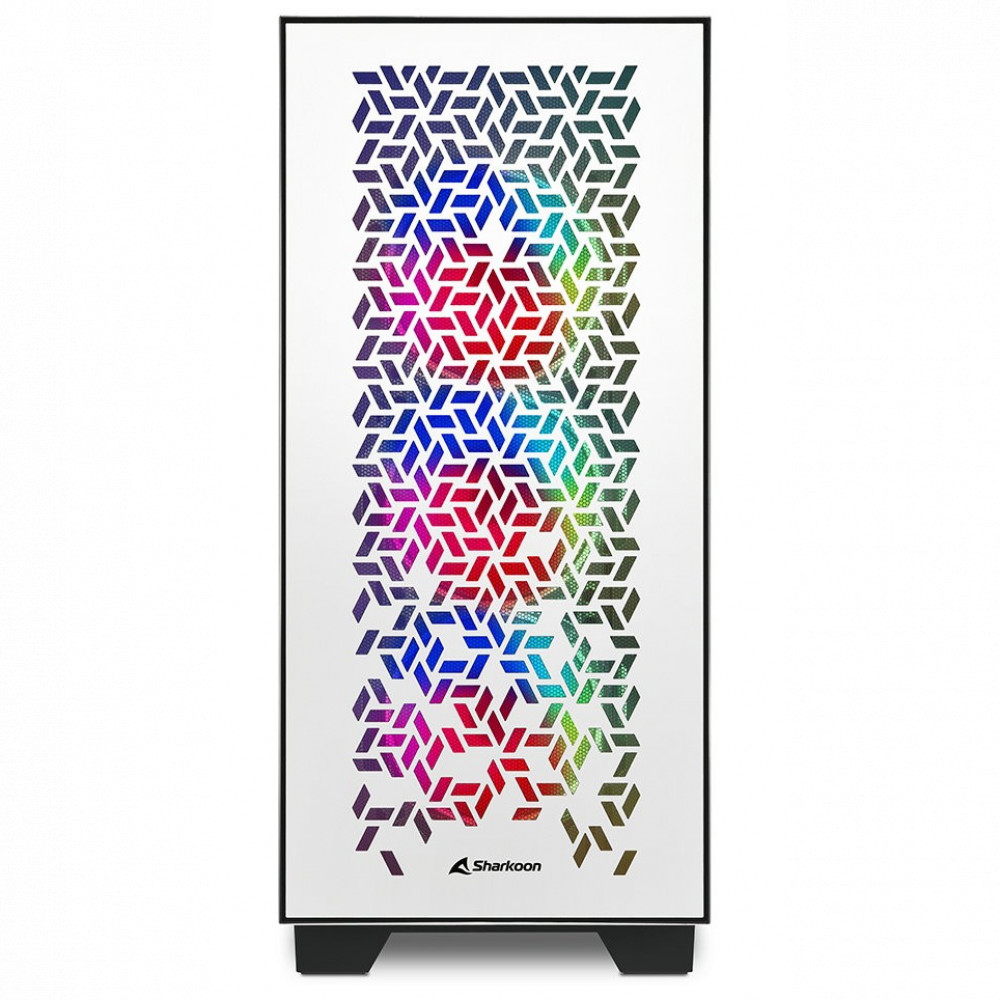 Корпус Sharkoon ELITE SHARK CA300H WHITE ELITE SHARK CA300H Wh Mid-Tower - миниатюра 8