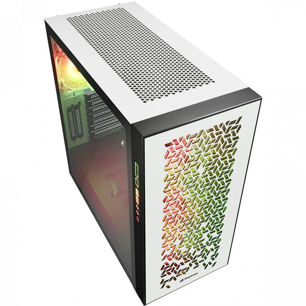 Корпус Sharkoon ELITE SHARK CA300H WHITE ELITE SHARK CA300H Wh Mid-Tower - миниатюра 9