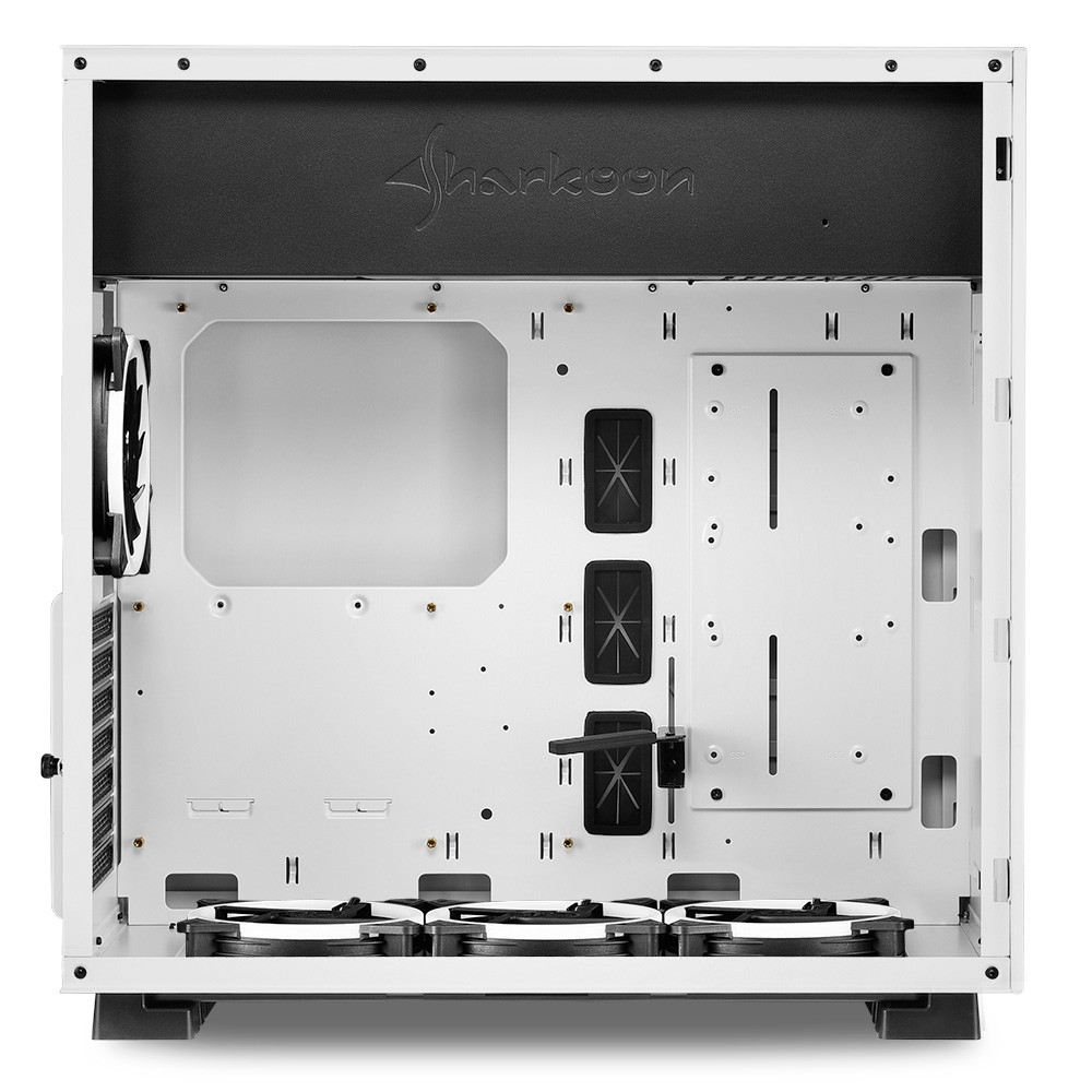 Корпус Sharkoon PURE STEEL RGB Wh Mid-Tower - миниатюра 8