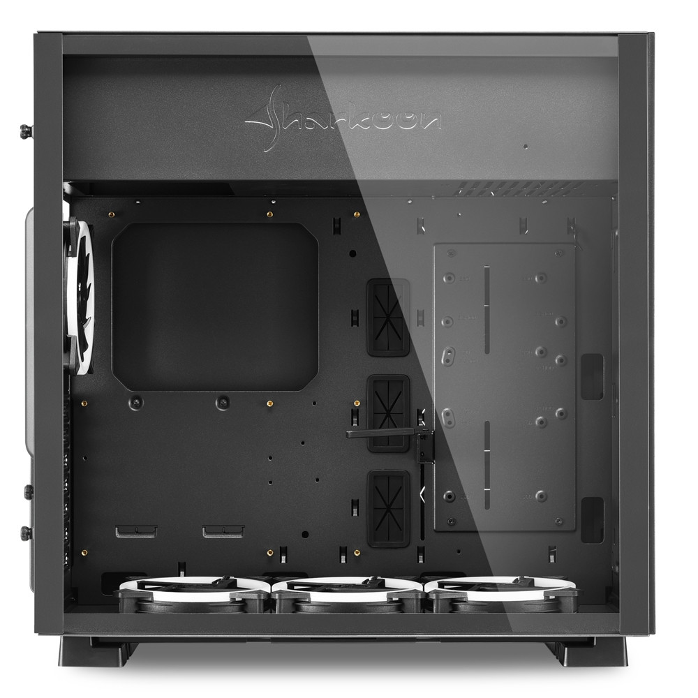 Корпус Sharkoon PURE STEEL RGB Bk Mid-Tower - миниатюра 8