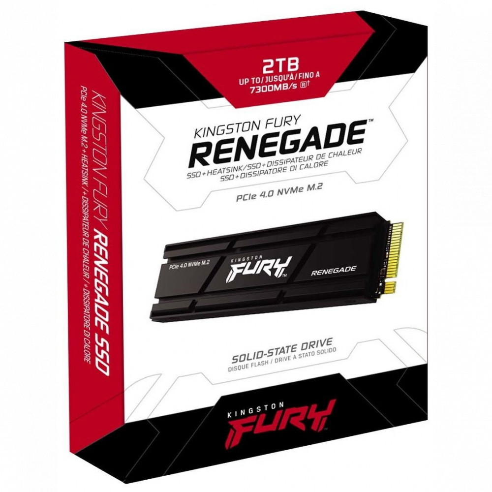 Жесткий диск Kingston Fury Renegade SFYRDK/2000G SSD (твердотельные), 2 ТБ, M.2, PCIe - миниатюра 6