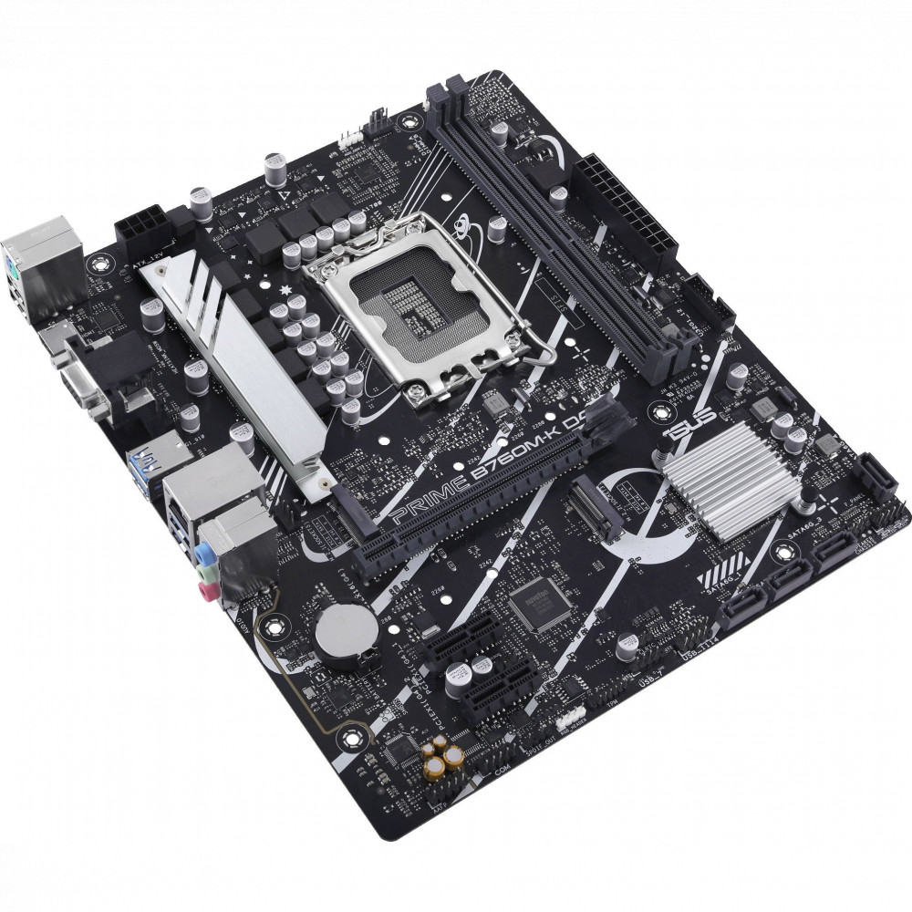 Материнская плата Asus PRIME B760M-K D4 Micro-ATX, LGA 1700 - миниатюра 7