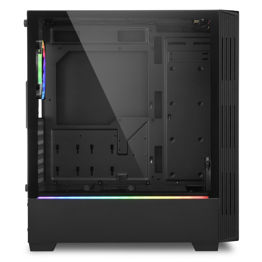 Корпус Sharkoon RGB LIT100 Mid-Tower - миниатюра 10